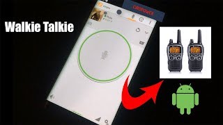 Walkie Talkie en android  Zello con sonidos personalizados [upl. by Ahsiryt]