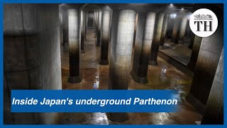 Inside Japans massive underground reservoir for flood control [upl. by Hagi]