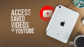 How to Access Saved Videos on Youtube iPad tutorial [upl. by Lubet]