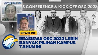 Kerja Sama Beasiswa OSC Dengan Universitas Trisakti dan Universitas Ciputra [upl. by Adyam]