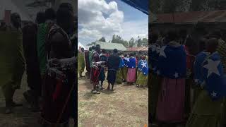 Traditional Maasai Dance at dedication [upl. by Ettezzus]