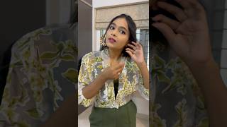 GRWM for Kitchen Stories shoot 🎥🤩💄 shivanimenon youtubeshorts uppummulakum trending grwm [upl. by Dray98]