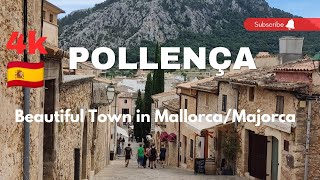 Pollensa Pollença 4K Walking Tour Mallorca Majorca 2023 🇪🇸 [upl. by Trub]