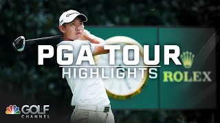 PGA Tour Highlights Collin Morikawa Tour Championship Round 1  Golf Channel [upl. by Mccallion]