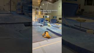 It was easier than expected😮‍💨 backflip gymnastics olympics sport challenge [upl. by Lennad]