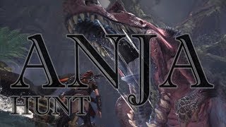 Monster Hunter World  Anjanath HUNT [upl. by Enirrok]