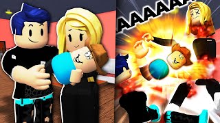 Roblox noobs loved me their baby then I exploded [upl. by Allerus]