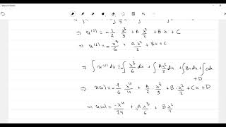 1d Biharmonic equation example [upl. by Marley]