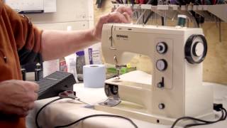 Sewing Machine Repair with a Bernina 830 [upl. by Gladdy]