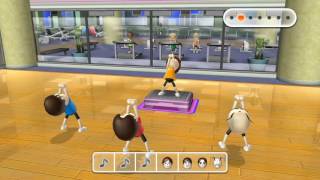 Wii Party minigame Poserobics 60fps [upl. by Lewse364]