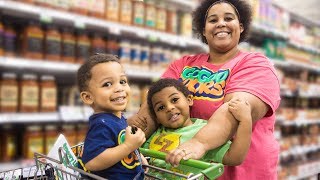 GOO GOO GAGA HELP MOMMY GROCERY SHOP Learn How to Shop for Healthy Foods [upl. by Iew]