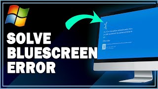 How To Solve Bluescreen Error In Windows 7  Step By Step [upl. by Poppas]