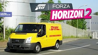 38 Zagrajmy w Forza Horizon 2  Ruski kurier DHL w Fordzie Transicie  Xbox One 1080p [upl. by Almat]