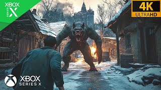 THE WEREWOLFS MASSACRE  LOOKS ABSOLUTELY TERRIFYING  Ultra Realistic Graphics 4K 60FPSRE VILLAGE [upl. by Joya]