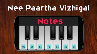 Nee Paartha Vizhigal  Anirudh [upl. by Enneyehs]