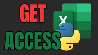 How I Got Access to Python in Excel [upl. by Kcira]