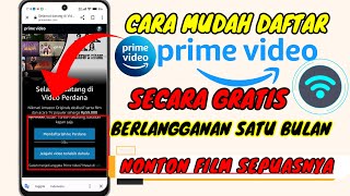 CARA AKTIVASI PRIME VIDEO MOBILE GRATIS BERLANGGANAN DARI TELKOMSEL [upl. by Kenlay527]