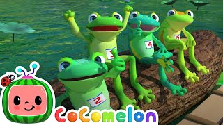 Five Little Speckled Frogs  Cocomelon  Kids Show  Toddler Learning Cartoons [upl. by Kasey]