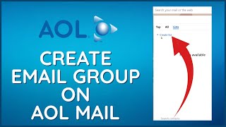 How to Create Email Group on AOL Mail 2024 [upl. by Carolyne]