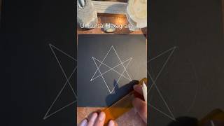 How to draw the Unicursal Hexagram using the Seed of Life Fast [upl. by Eohce]