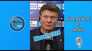 Napoli  Frosinone Intervista Mazzarri [upl. by Ineslta]