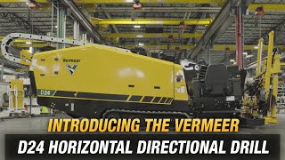 Introducing the Vermeer D24 horizontal directional drill [upl. by Olivier]