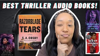 The BEST THRILLER audiobooks Ive listened to 🎧✨ [upl. by Attelahs]