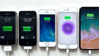 iOS Battery Charging Sound Evolution [upl. by Abbot119]