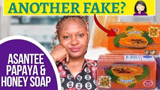 Update Theres a New Fake  HOW TO SPOT FAKE ASANTEE SOAP FROM THE ORIGINAL NOW [upl. by Frymire]