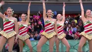 The Rockettes perform at 2017 Macys Thanksgiving Parade [upl. by Sheppard]