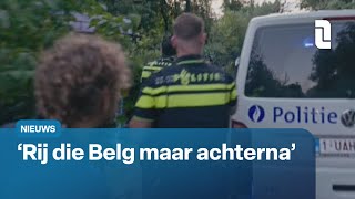 Politieachtervolging de grens over in Bureau Maastricht  L1 Nieuws [upl. by Byram86]