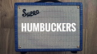 Supro 64 Reverb Soundcheck with Humbuckers [upl. by Aigil]