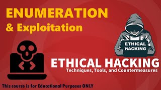 Enumeration and Exploitation  Ethical Hacking  CEH Basics  Enumeration Techniques [upl. by Trinette]