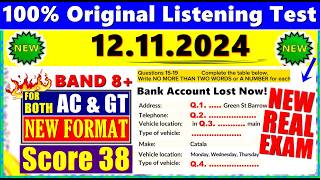 IELTS LISTENING PRACTICE TEST 2024 WITH ANSWERS  12112024 [upl. by Hawk708]