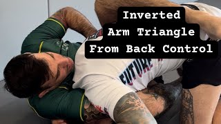 Inverted Arm Triangle from Back Control [upl. by Stubbs620]