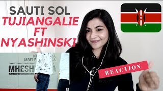 Sauti Sol  Tujiangalie ft Nyashinski  REACTION VIDEO [upl. by Amsden]