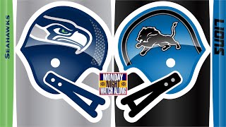 Seattle Seahawks vs Detroit Lions • Play by Play amp Reaction [upl. by Schick]