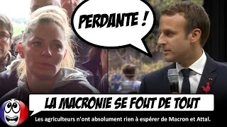 Les LARMES dune agricultrice le MÉPRIS de Macron [upl. by Jorey]