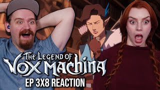 Whos Left To Rely On  The Legend Of Vox Machina Ep 3x8 Reaction amp Review  Critical Role [upl. by Levana]