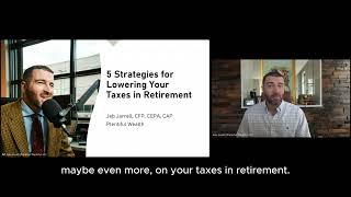 5 Top Tax Strategies To Pay Less in Retirement 2024 [upl. by Yasdnyl]