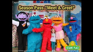 Sesame Place  Season Pass quotVIPquot Meet amp Greet 41623 [upl. by Gladis]