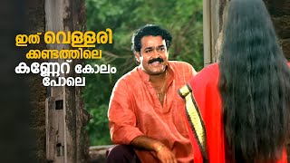 ഇത് വെള്ളരിക്കണ്ടത്തിലെ കണ്ണേറ് കോലം പോലെ  Aaraam Thampuran  Mohanlal  Manju Warrier [upl. by Spring]