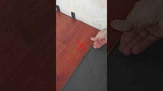 Tips and tricks for laying laminate flooring Always get the perfect grip shorts flooring tips [upl. by Maker895]