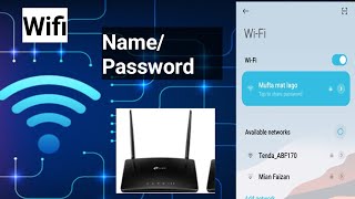 How to change wifi password and name of any router in Mobile 2024WiFi password change tpLink [upl. by Niamrej316]