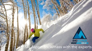 Ski Aspen Ski Aspen Snowmass with the experts [upl. by Yornek788]