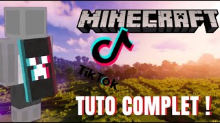 COMMENT OBTENIR LA CAPE TIKTOK SUR MINECRAFT  Tuto complet 15 ans de Minecraft 🥳 [upl. by Alysoun]