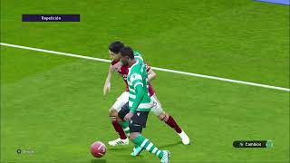 PES 2021 GAMEPLAY PC  SPORTING LISBOA VS RIVER PLATE DIFICULTAD LEYENDA [upl. by Seen774]