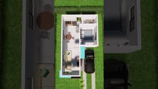 Floor Plan  1Bedroon House  32 sqm [upl. by Ikiv]