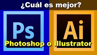 Photoshop o Illustrator ¿Cual es mejor [upl. by Ynohtnael988]