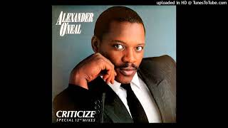 Alexander ONeal Criticize Remix [upl. by Horowitz497]